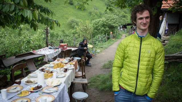Balkánem nahoru a dolů s Adamem Ondrou, Rumunský rekord